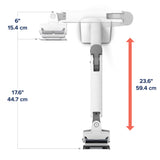 Ergotron HX Desk Monitor Arm White (45-475-216) - diagram