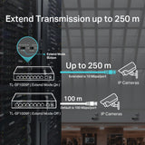 TP-Link TL-SF1009P desktop PoE+ switch feature detail
