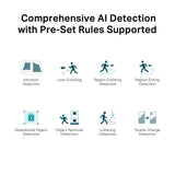 TP-Link VIGI C450 4mm VIGI 5MP Full-Color Turret Network Camera — product view 6