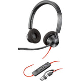 HP Poly Blackwire 3320 Stereo MS USB-C&A Headset