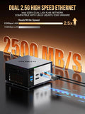 GMKtec EVO-X1 LPDDR5X memory and dual M.2 storage