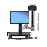 Ergotron SV Sit-Stand Combo Extender, Short (97-858-026) - view 2