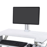 Ergotron WorkFit Single LD Monitor Kit White (97-935-062)