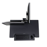 Ergotron Dual Monitor Double-Hinged Bow (98-101-009) - view 4