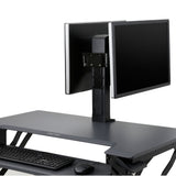 Ergotron Dual Monitor Double-Hinged Bow (98-101-009) - view 3