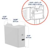 Ergotron CPU Wall Cabinet (98-543-251) - diagram