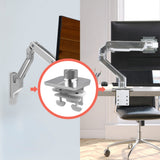Ergotron HX Monitor Arm Desk Mount Kit Polished Aluminum (98-630-026) - view 4
