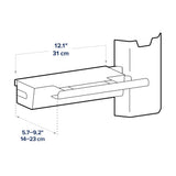 Ergotron Printer Bracket for Wall Track, Large (98-647-251) - diagram