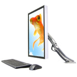 Ergotron MX Desk Heavy Monitor Mount Polished Aluminum (45-214-026) - view 2