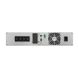Eaton 9E 1000VA rack UPS (9E1000iR) - rear panel with 4x C13