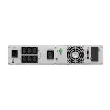 Eaton 9E 3000VA rack UPS - rear panel with 6x C13 + 1x C19