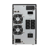 Eaton 9E 3000VA tower UPS - rear panel with 6x C13 + 1x C19