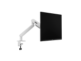 AOC AM400W Single Monitor Arm for 17"–34" Monitors, 2–9 kg, C-Clamp & Grommet (White) - image 3