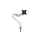 AOC AM400W Single Monitor Arm for 17"–34" Monitors, 2–9 kg, C-Clamp & Grommet (White) - image 4