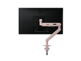 AOC AM400P Single Monitor Arm for 17"–34" Monitors, 2–9 kg, C-Clamp & Grommet (Pink) - image 2