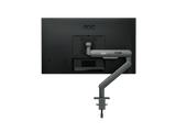 AOC AM400G Single Monitor Arm for 17"–34" Monitors, 2–9 kg, C-Clamp & Grommet (Grey) - image 2