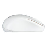 Targus W600 Wireless Optical Mouse White (AMW60001AP-50) side view