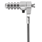 Targus DEFCON Compact Serialized Combo Cable Lock (ASP71GLX-25S-60) - Lock Head Angle