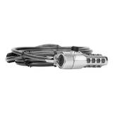 Targus DEFCON Compact Serialized Combo Cable Lock (ASP71GLX-25S-60) - Main