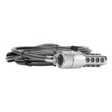 Targus DEFCON Compact Resettable Combo Cable Lock (ASP71GLX-60) - Angle