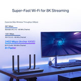 TP-Link Archer AX50 AX3000 Dual Band Gigabit Wi-Fi 6 Router — product view 4