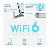 TP-Link Archer TX50UH AX3000 High Gain Wireless USB Adapter — product view 4