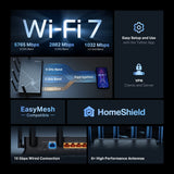 TP-Link Archer BE600 BE9700 Tri-Band Wi-Fi 7 Router — product view 4