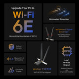 TP-Link Archer TXE72E AXE5400 Wi-Fi 6E Bluetooth 5.3 PCIe Adapter (Archer TXE72E) - product view 2