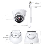 TP-Link InSight S345 4MP Outdoor Full-Color Bullet Network Camera, 2.8mm Lens (InSight S345(2.8mm)) - product view 5