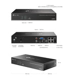 TP-Link VIGI NVR1004H-4P 4 Channel PoE+ Network Video Recorder — product view 5