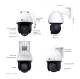 TP-Link VIGI C540S 4MP Outdoor ColorPro Night Vision Pan Tilt Network Camera — product view 5