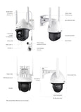 TP-Link VIGI C540-4G 4MP Outdoor Full-Color 4G Pan Tilt Network Camera — product view 5