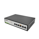 D-Link DES-F1006P-E 250M PoE Switch angle