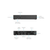 Targus USB-C Universal DV4K Docking Station 100W (DOCK182USZ-80) - SourceIT