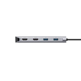 Targus EcoSmart Mobile Dock DOCK403GL-92 - Ports Angle 2