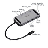 Targus USB4 Dual Video Mobile Dock DOCK429GL-90 - Port Callouts