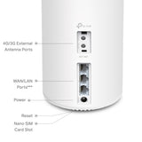 TP-Link Deco X20-4G 4G+ AX1800 Whole Home Mesh Wi-Fi 6 Gateway (1-Pack) — product view 3