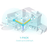 TP-Link Deco X50 AX3000 Whole Home Mesh WiFi 6 System (2-Pack) — product view 4