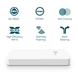 TP-Link Omada EAP615-Wall access point installed on a wall plate