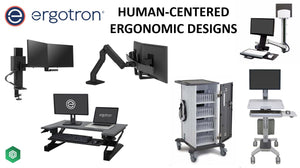 Ergotron | Monitor Mounts, Computer Cart, Sit to Stand Desks