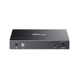 TP-Link Omada ES208GP 8-Port PoE+ switch angled view