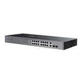 TP-Link Omada ES220GMP port and SFP detail