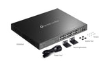 TP-Link Omada 28-Port Gigabit Easy Managed Switch with 24-Port PoE+ 384W