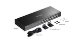 TP-Link Omada 28-Port Gigabit Easy Managed Switch with 24-Port PoE+ 250W