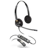 HP Poly EncorePro 525 USB Stereo Headset + USB-C/A