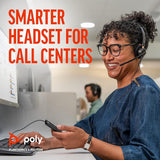 HP Poly EncorePro 520 QD Stereo Noise Cancelling Headset