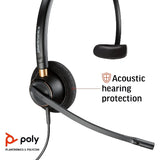 HP Poly EncorePro 510 QD Mono Noise Cancelling Headset
