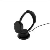 Jabra Evolve3 65 Flex MS Wireless ANC Headset USB-C with Wireless Charging Pad