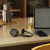 Jabra Evolve3 65 MS Mono Wireless ANC Headset USB-C with Stand