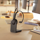 Jabra Evolve3 45 MS Mono Wireless ANC Headset USB-C with Stand